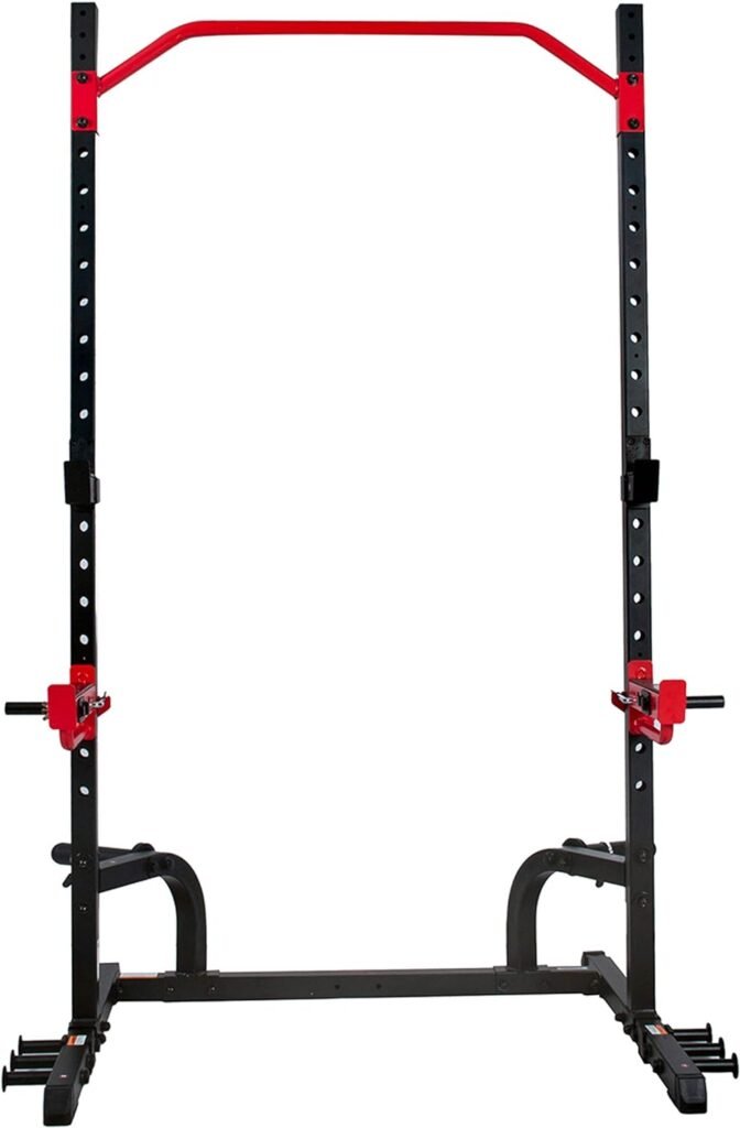 Sunny Health  Fitness Power Zone Squat Stand Power Rack, Power Cage